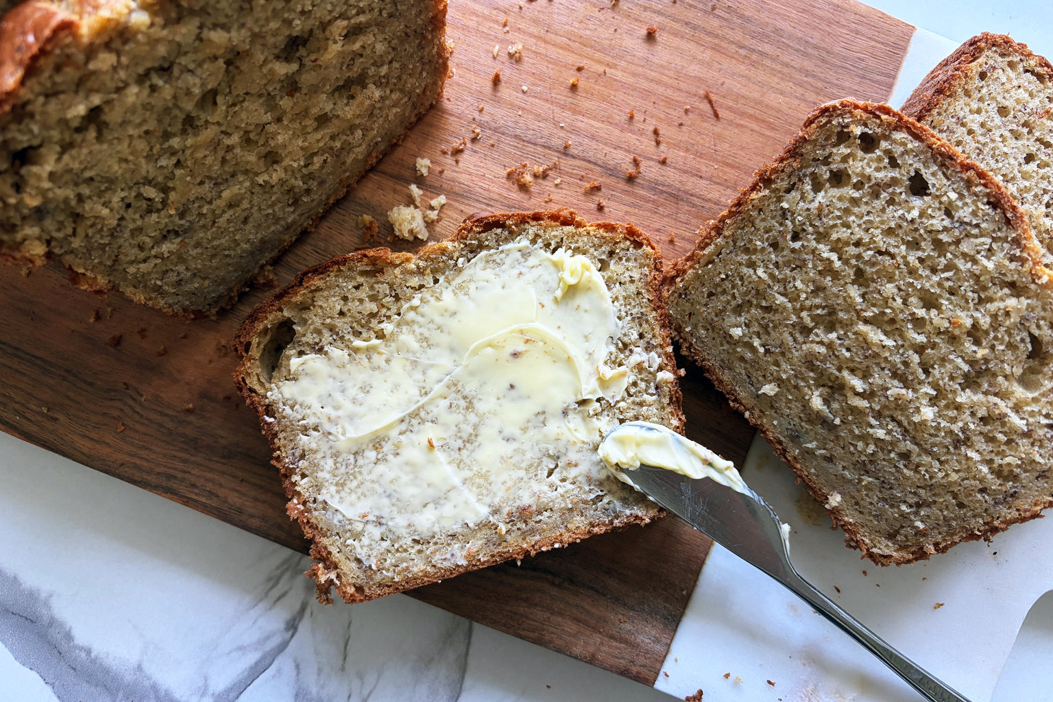 Sourdough Banana Bread