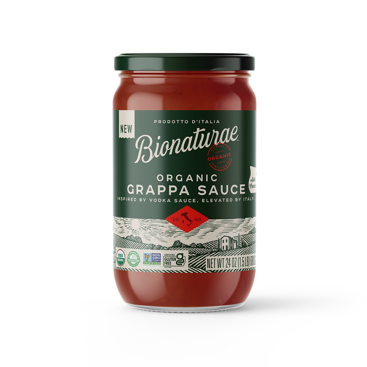 Organic Grappa Pasta Sauce