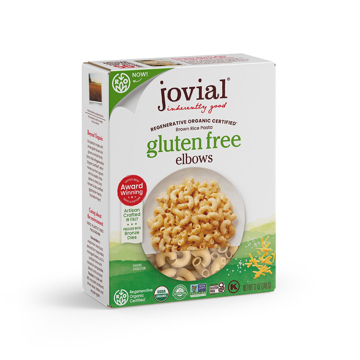 Organic Gluten Free Brown Rice Elbows