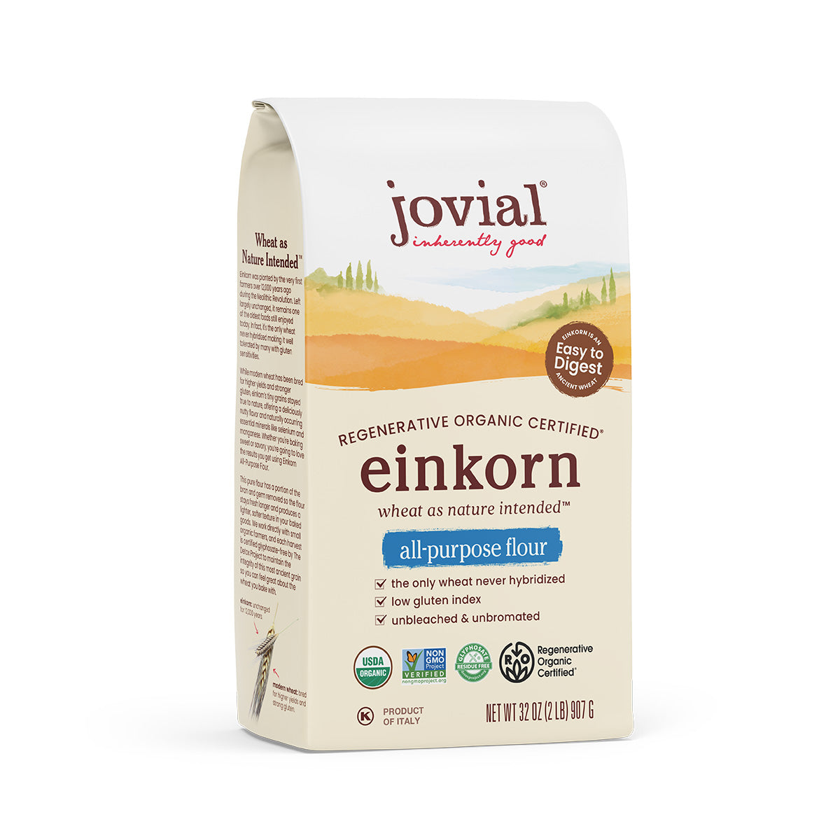 Organic Einkorn All-Purpose Flour 2 lb.