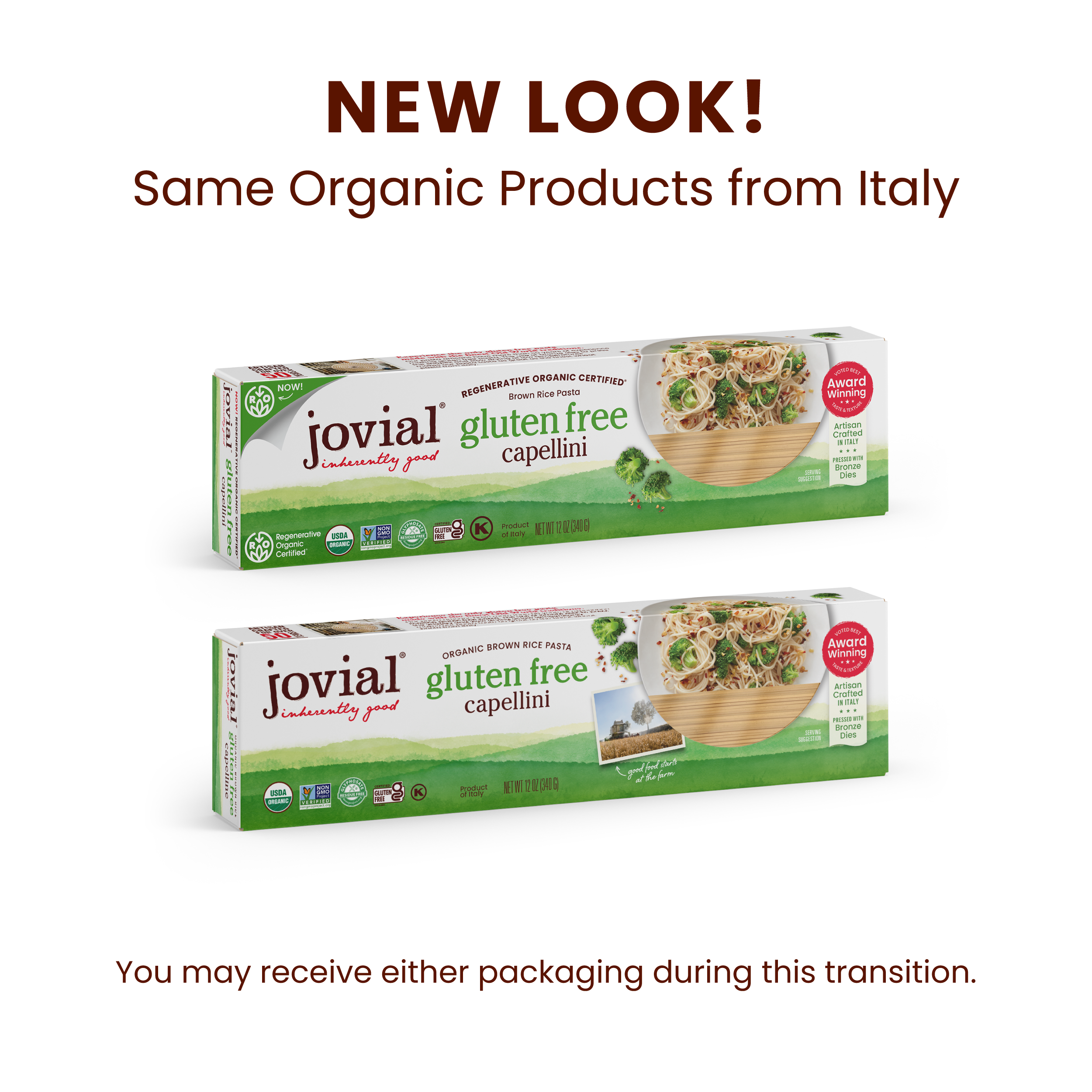 Organic Gluten Free Brown Rice Capellini