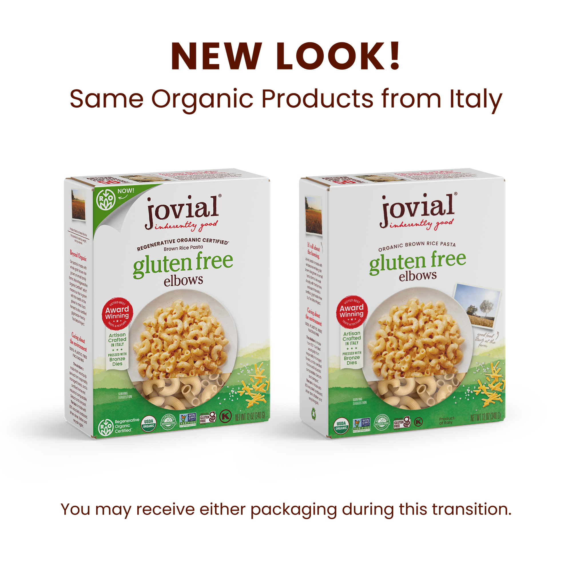 Organic Gluten Free Brown Rice Elbows