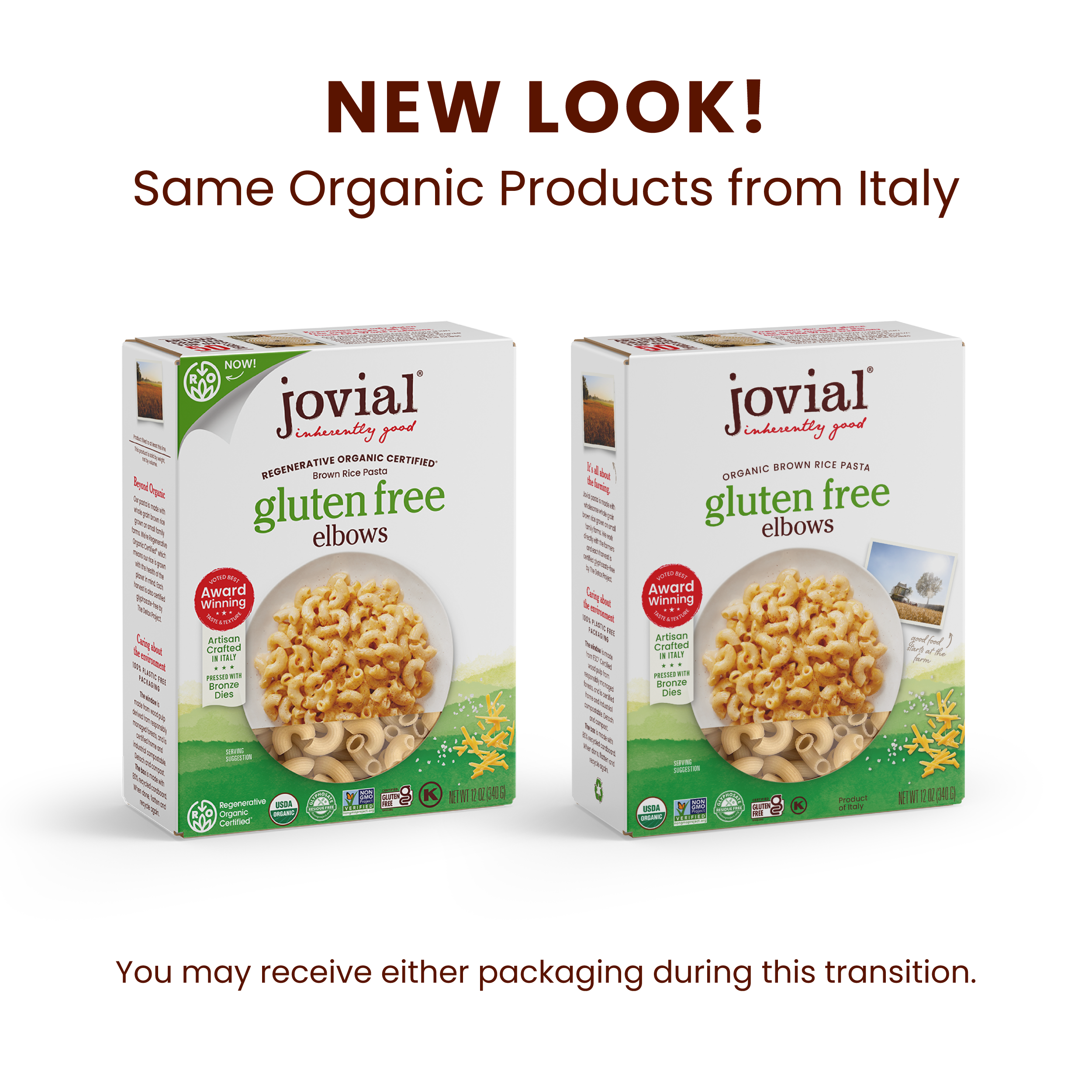 Organic Gluten Free Brown Rice Elbows