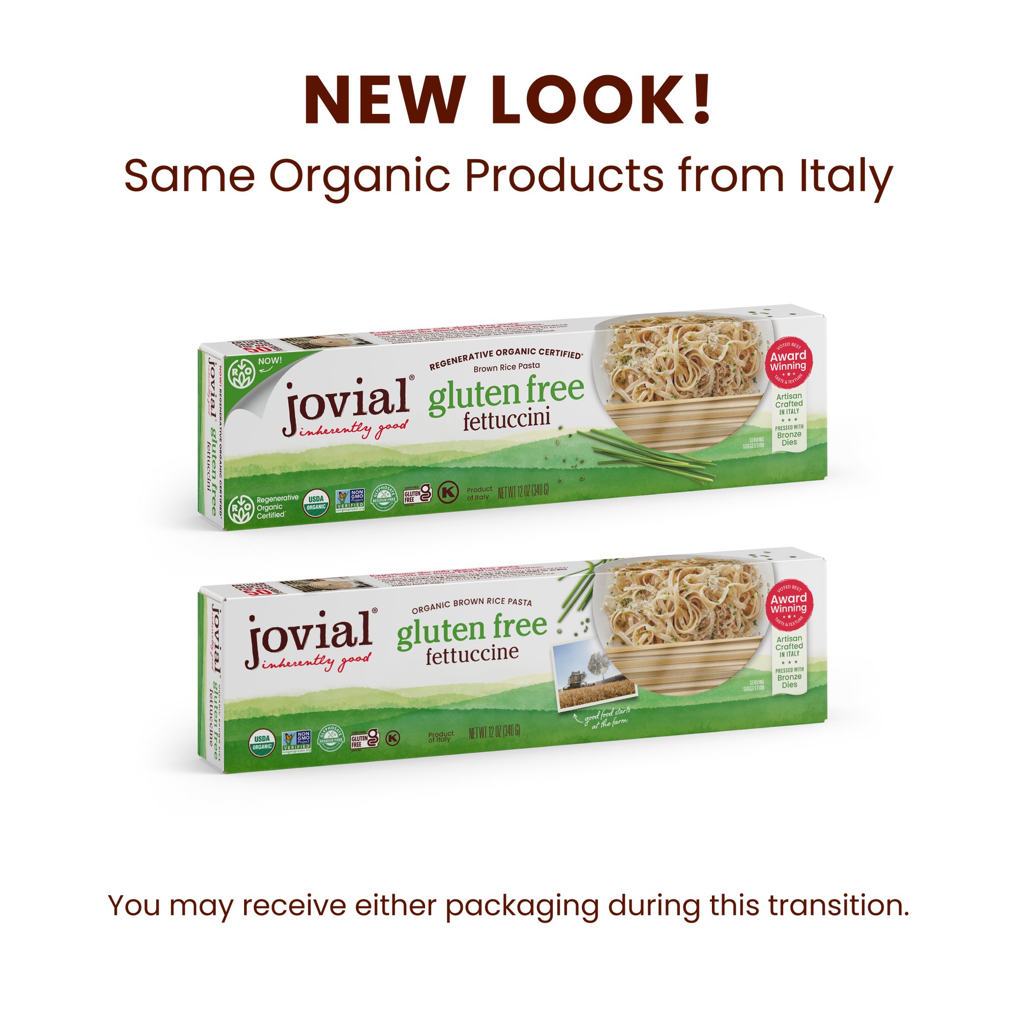 Organic Gluten Free Brown Rice Fettuccine