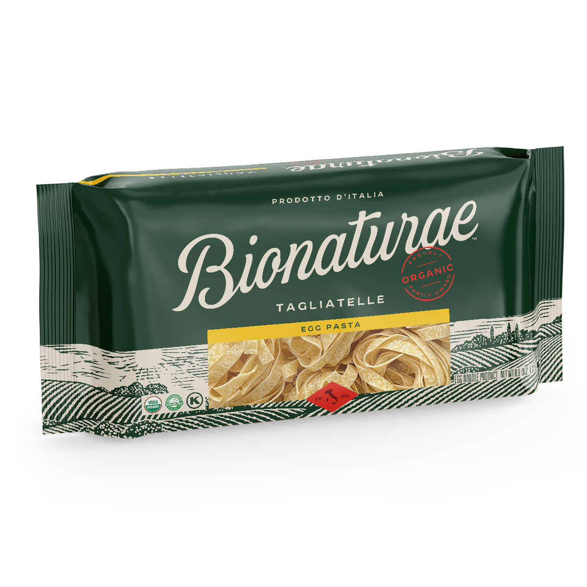 Organic Traditional Egg Tagliatelle