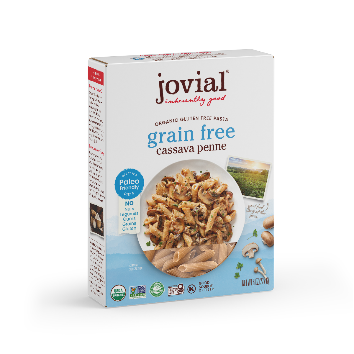Organic Grain Free Cassava Penne