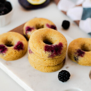 blackberry lemon donuts gluten free