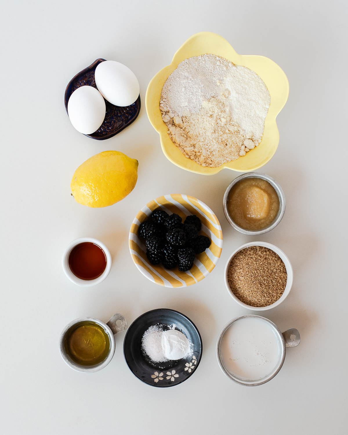 What you'll need for this blackberry cake donut recipe