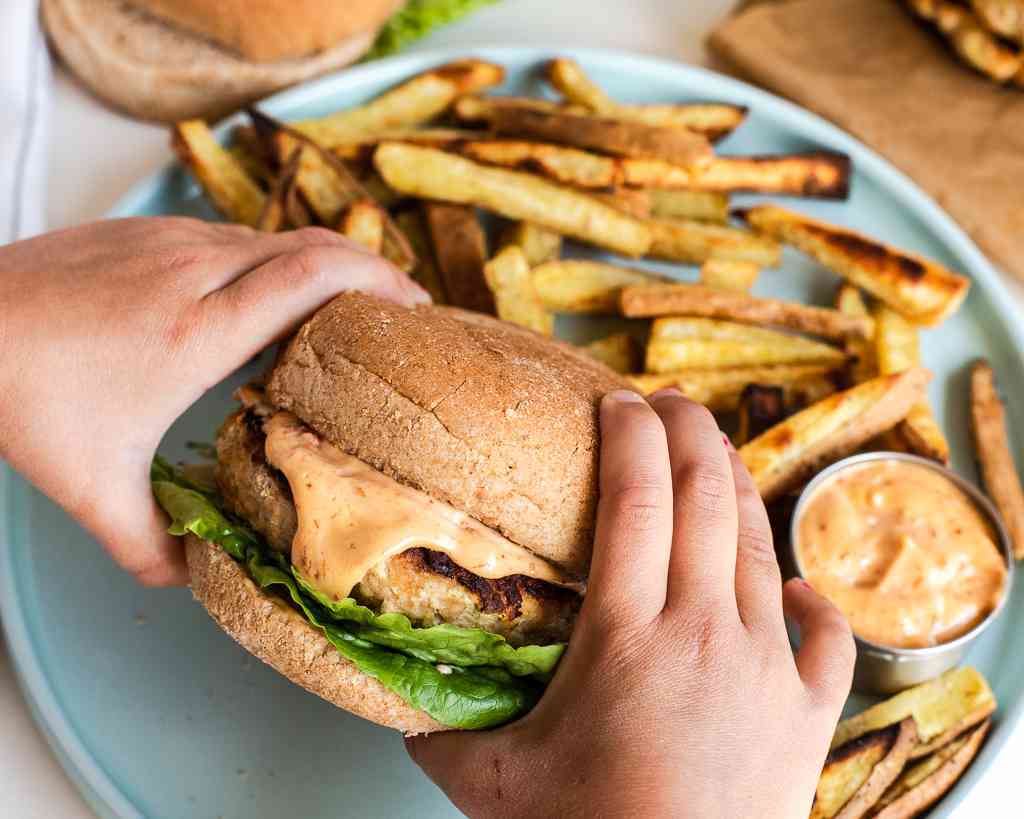 BBQ turkey burgers