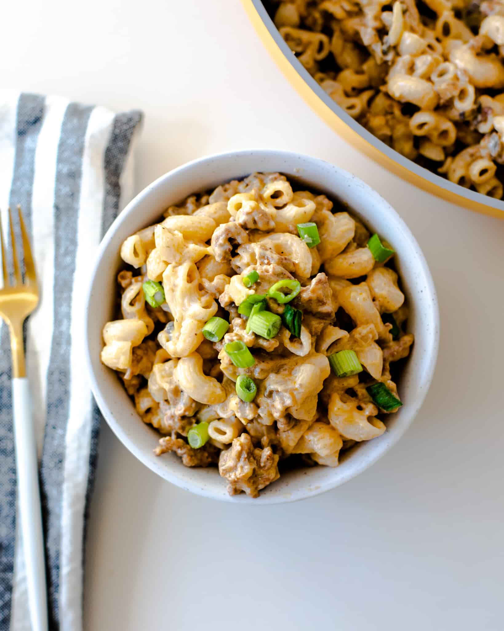 chorizo sausage Mac and cheese
