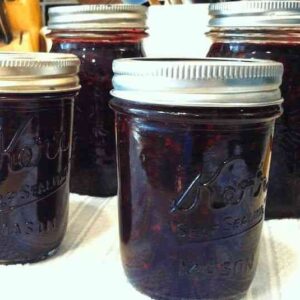 low sugar blackberry jam canned