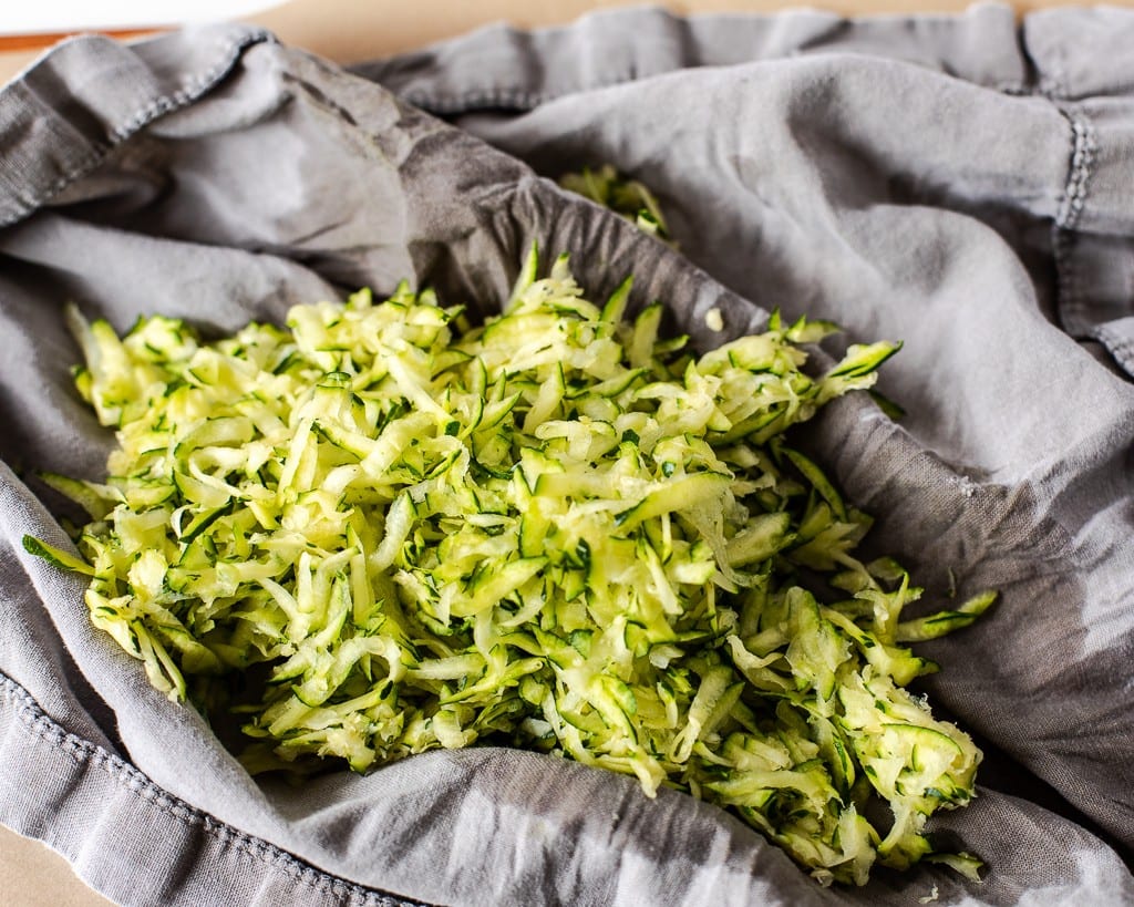 grated zucchini