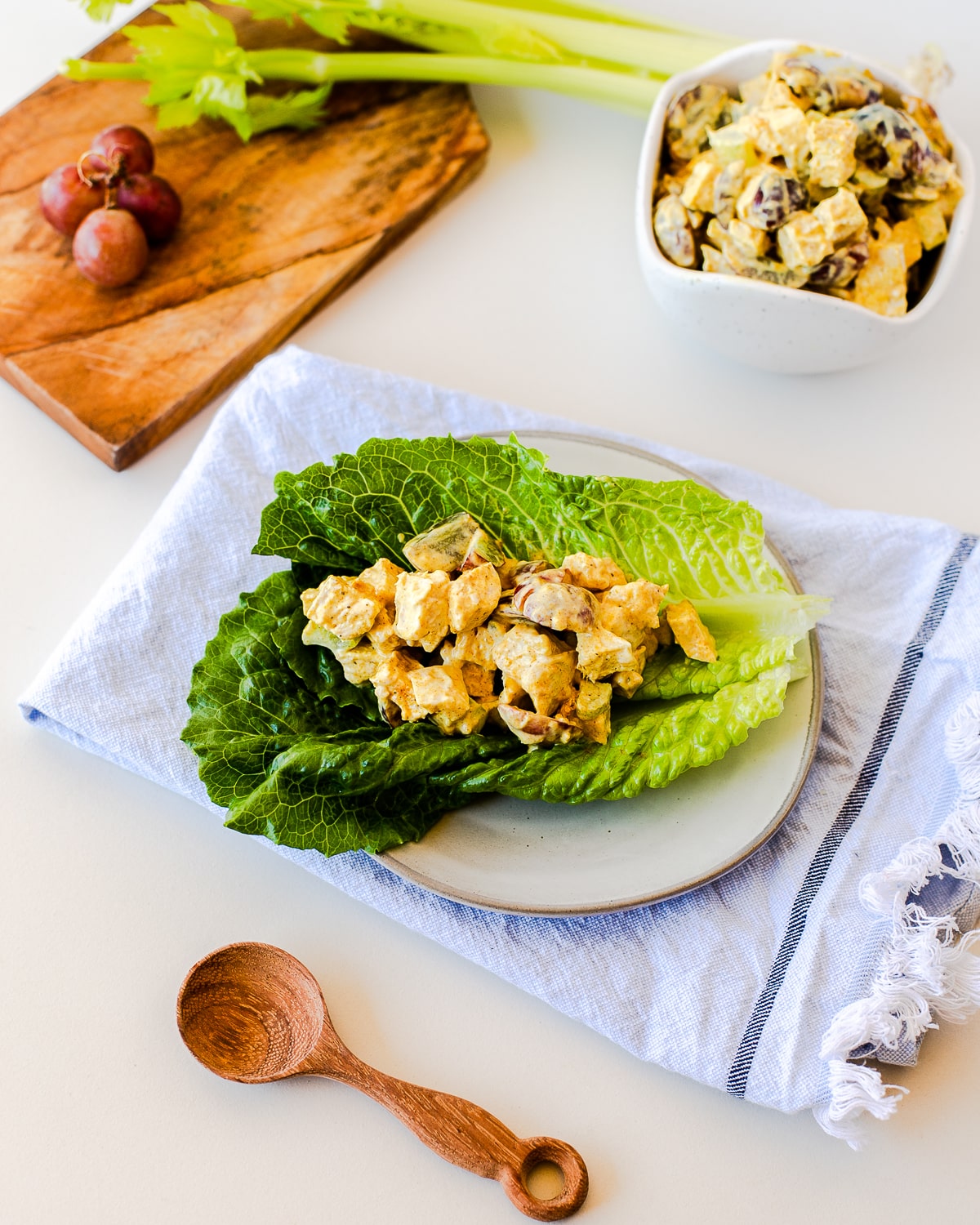 easy chicken salad with curry powder
