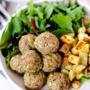 lamb meatball bowls