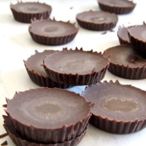 homemade dairy free low sugar chocolate
