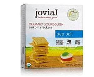 Jovial Sourdough Einkorn Crackers
