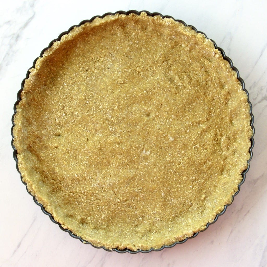 Oatmeal Almond Flour Crust for Quiche