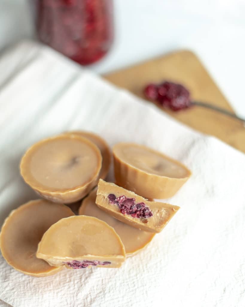 Peanut Butter and Jelly Fat Bombs Recipe