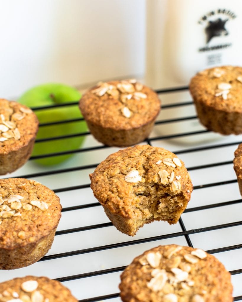 oatmeal almond flour muffins
