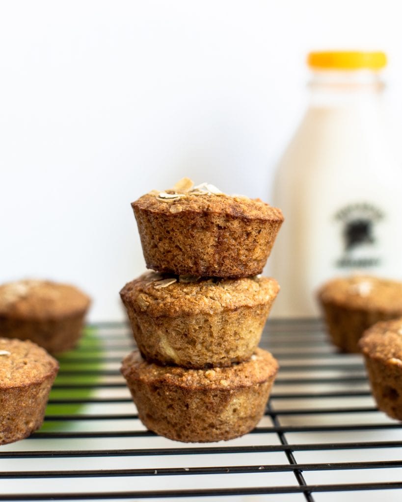 oatmeal almond flour muffins