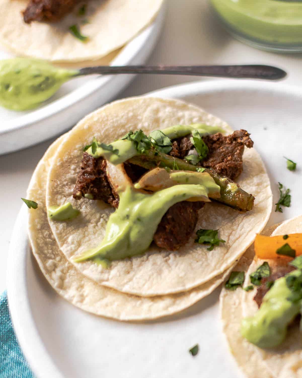 sheet pan steak fajitas