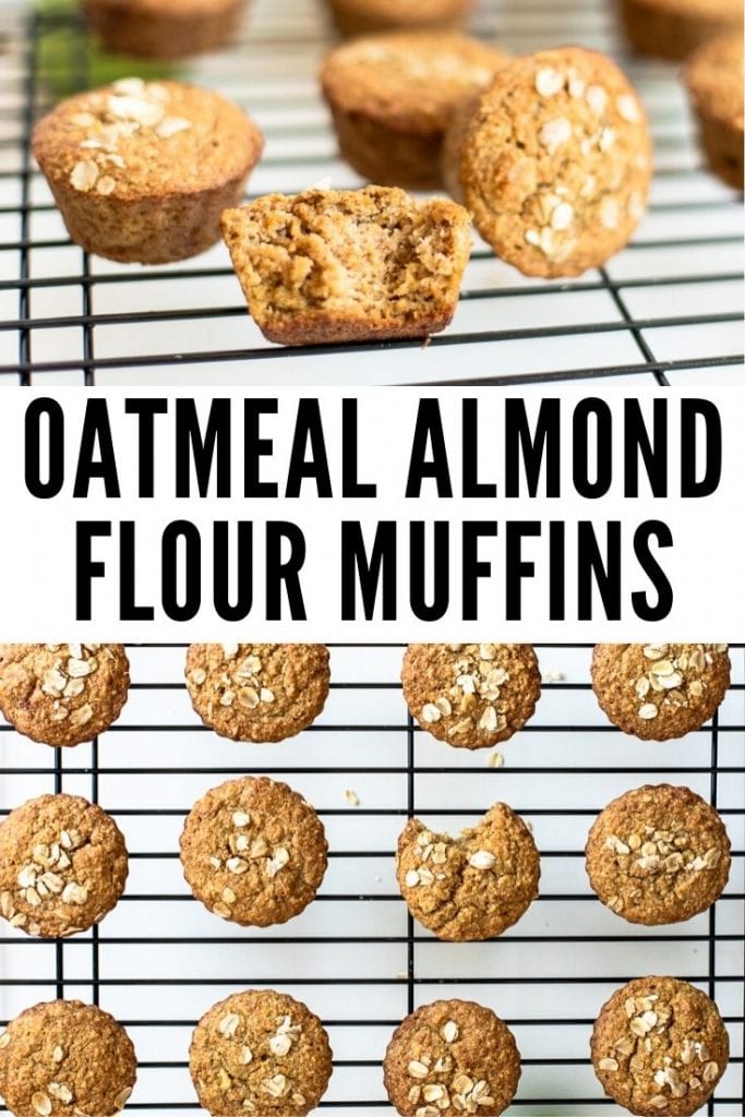oatmeal almond flour muffins