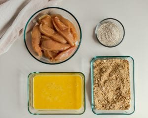 Crunchy peanut chicken strips how to