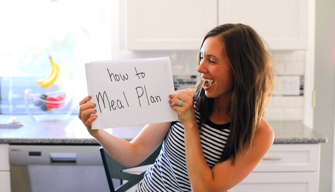 How to meal plan - 7 easy steps