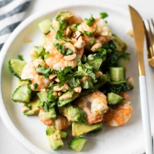 cucumber shrimp salad