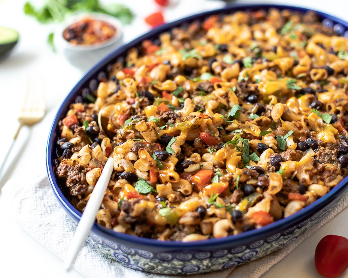 mexican pasta bake