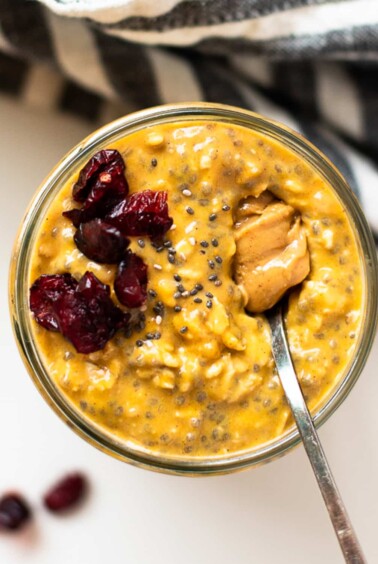pumpkin overnight oats