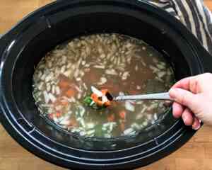 how to make Crockpot split pea soup with ham