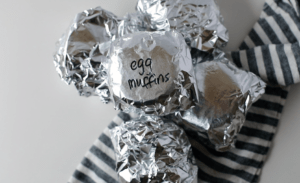 Freezer friendly egg muffins