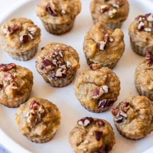 healthy gluten free banana nut muffins