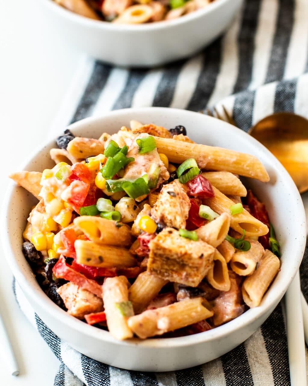 mexican pasta salad with chicken