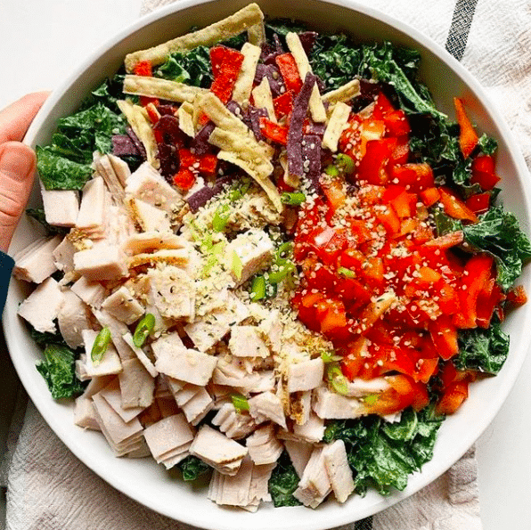 healthy turkey salad