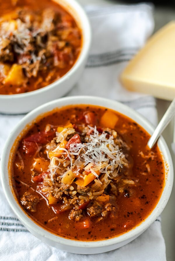 instant pot stuffed pepper soup