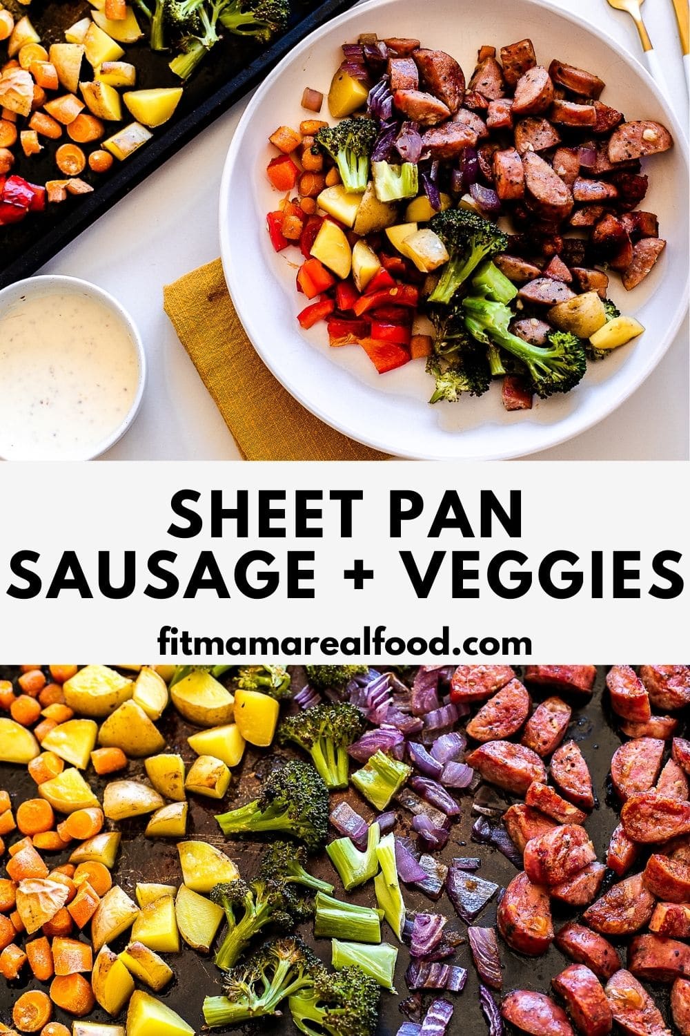 Sheet Pan Sausage and Veggies