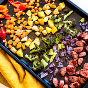 Sheet Pan Sausage and Veggies