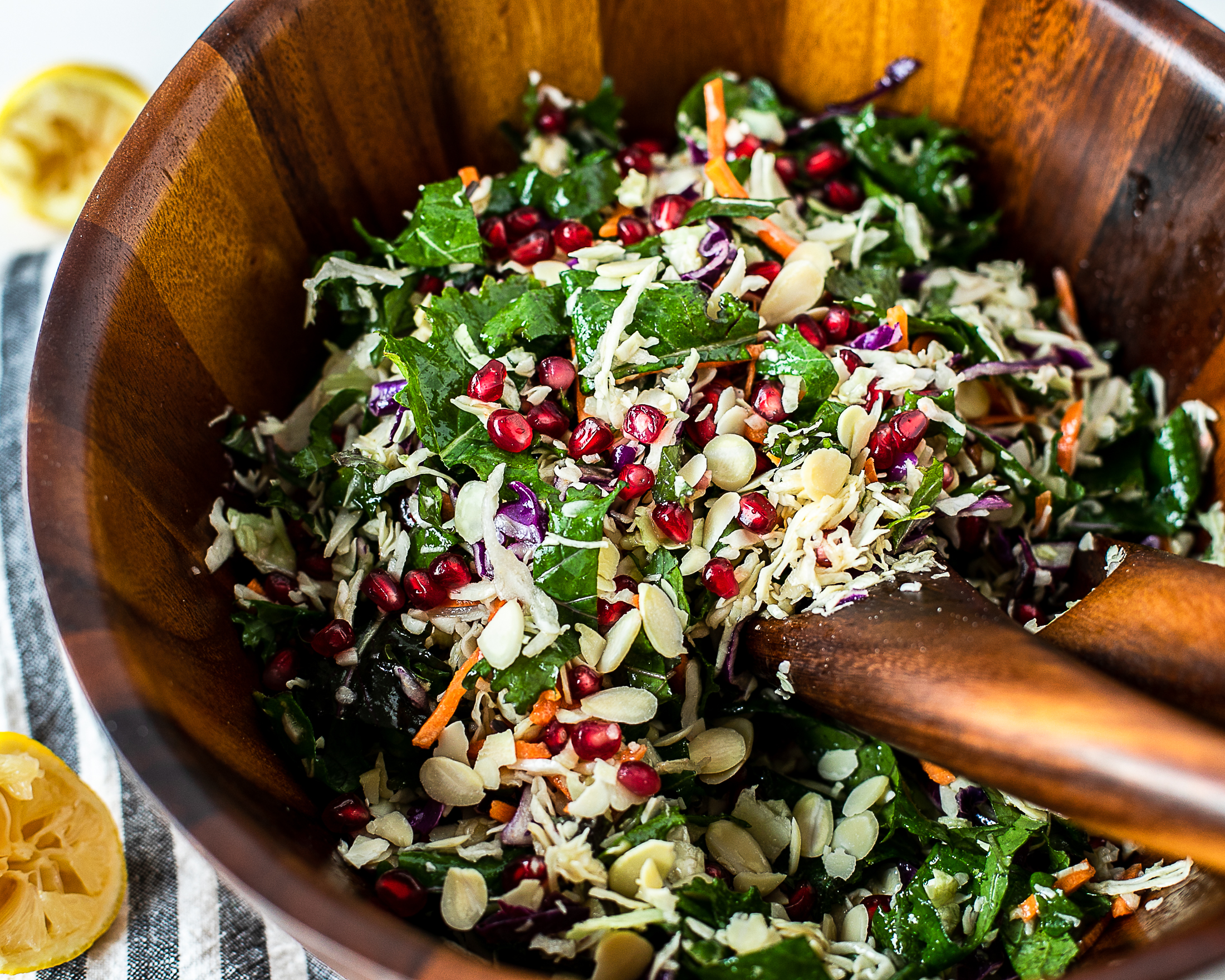 Kale Pomegranate Salad
