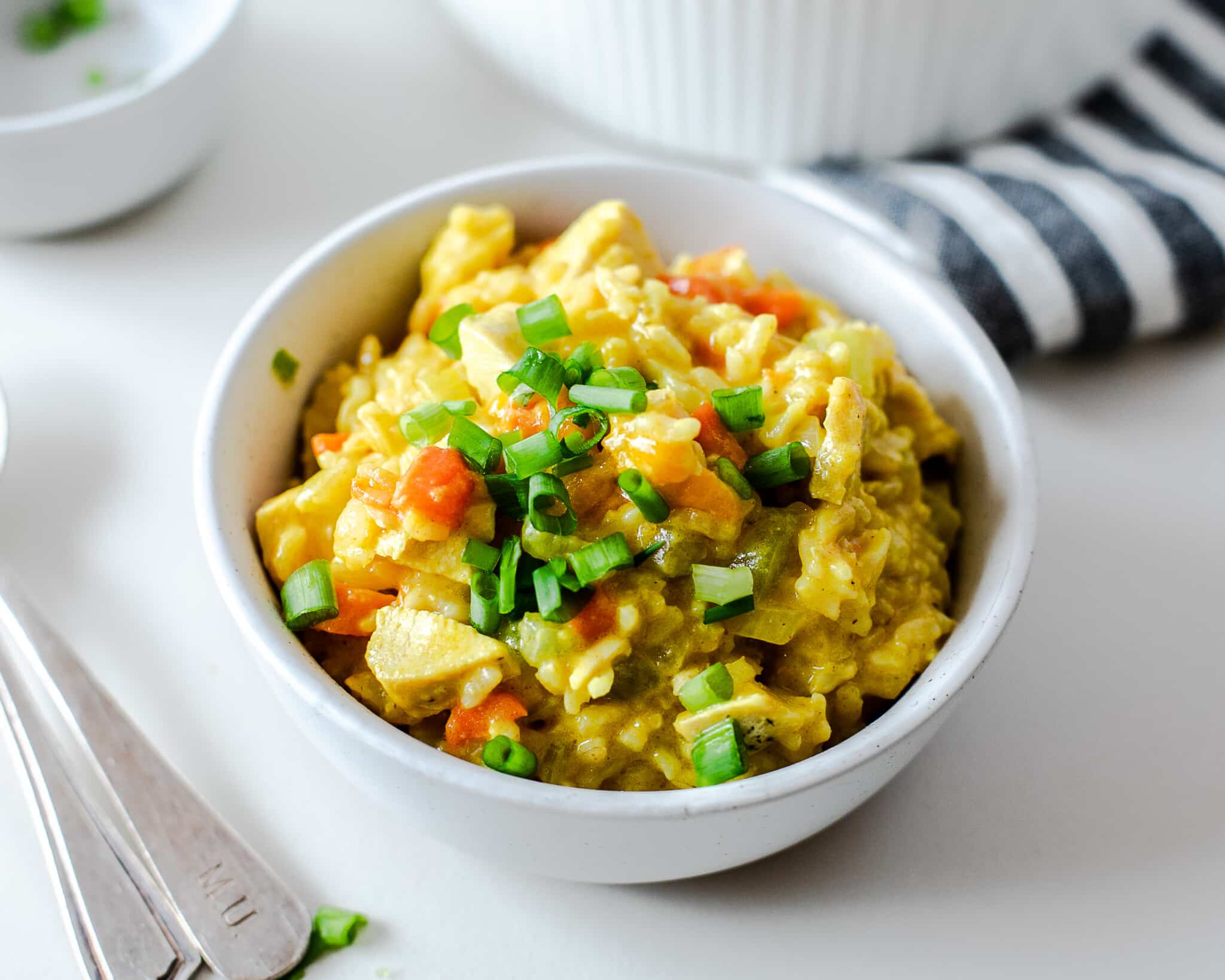Curry Chicken and Rice Casserole