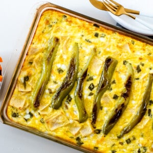 green chili egg casserole