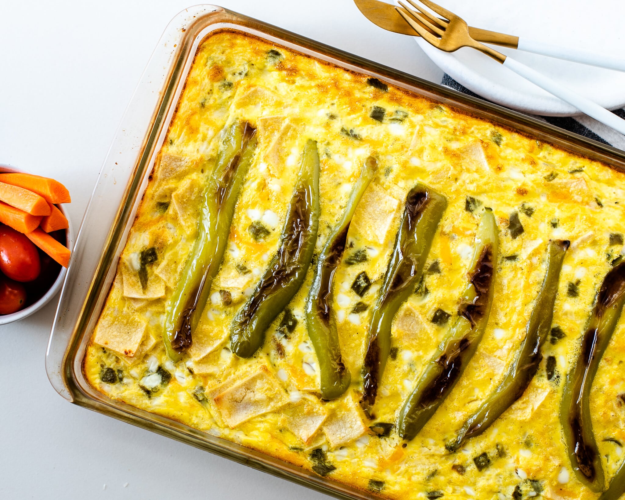 green chili egg casserole