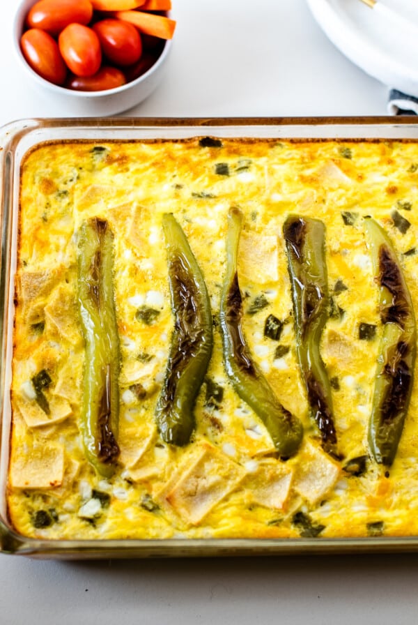 green chili egg casserole