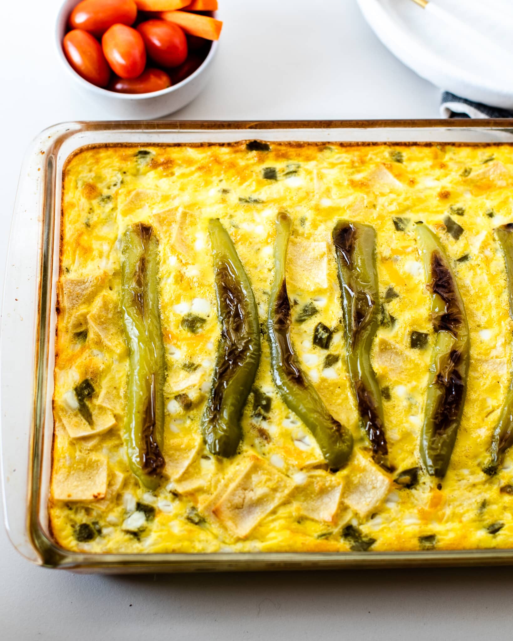 green chili egg casserole