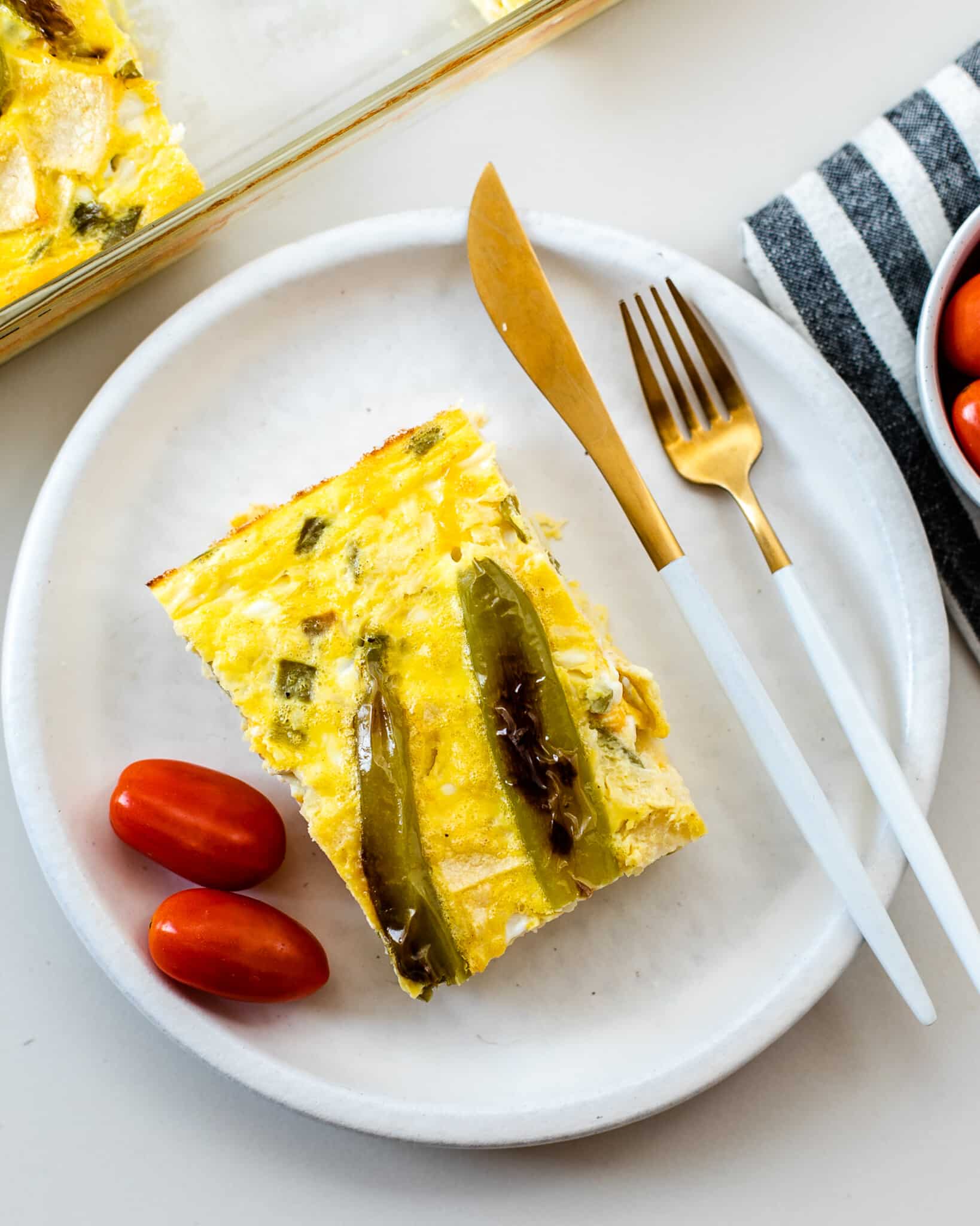 green chile breakfast casserole