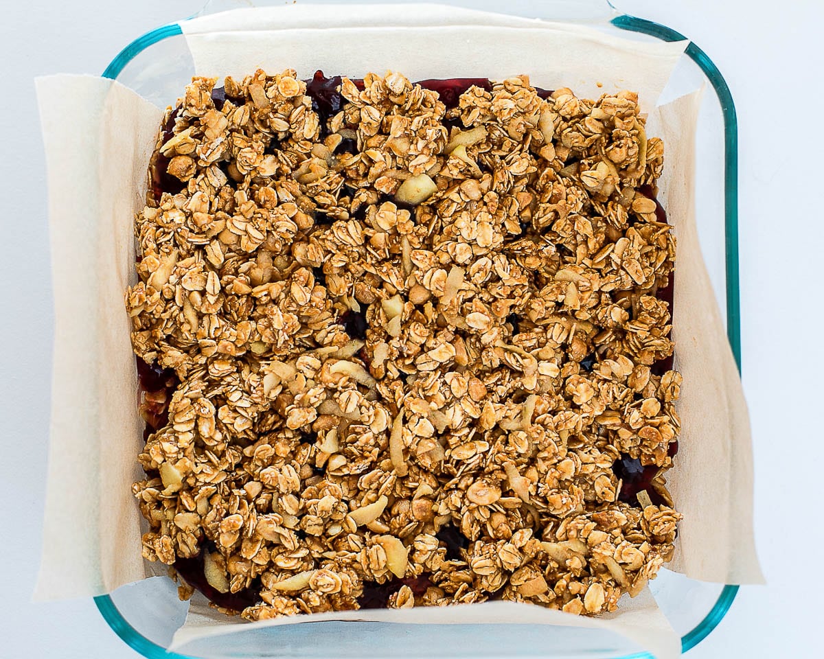 How to make pb & j bars