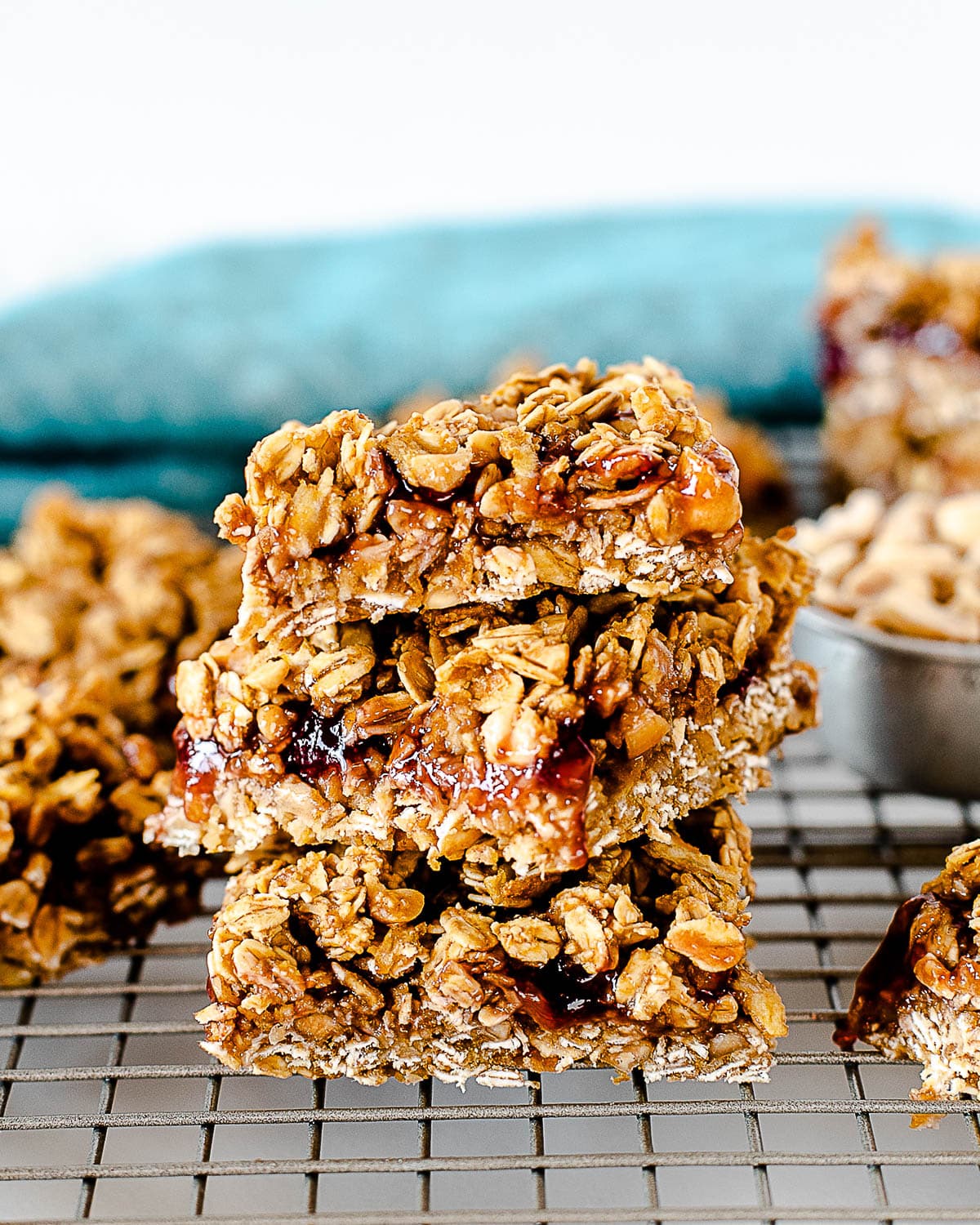 oatmeal jelly bars