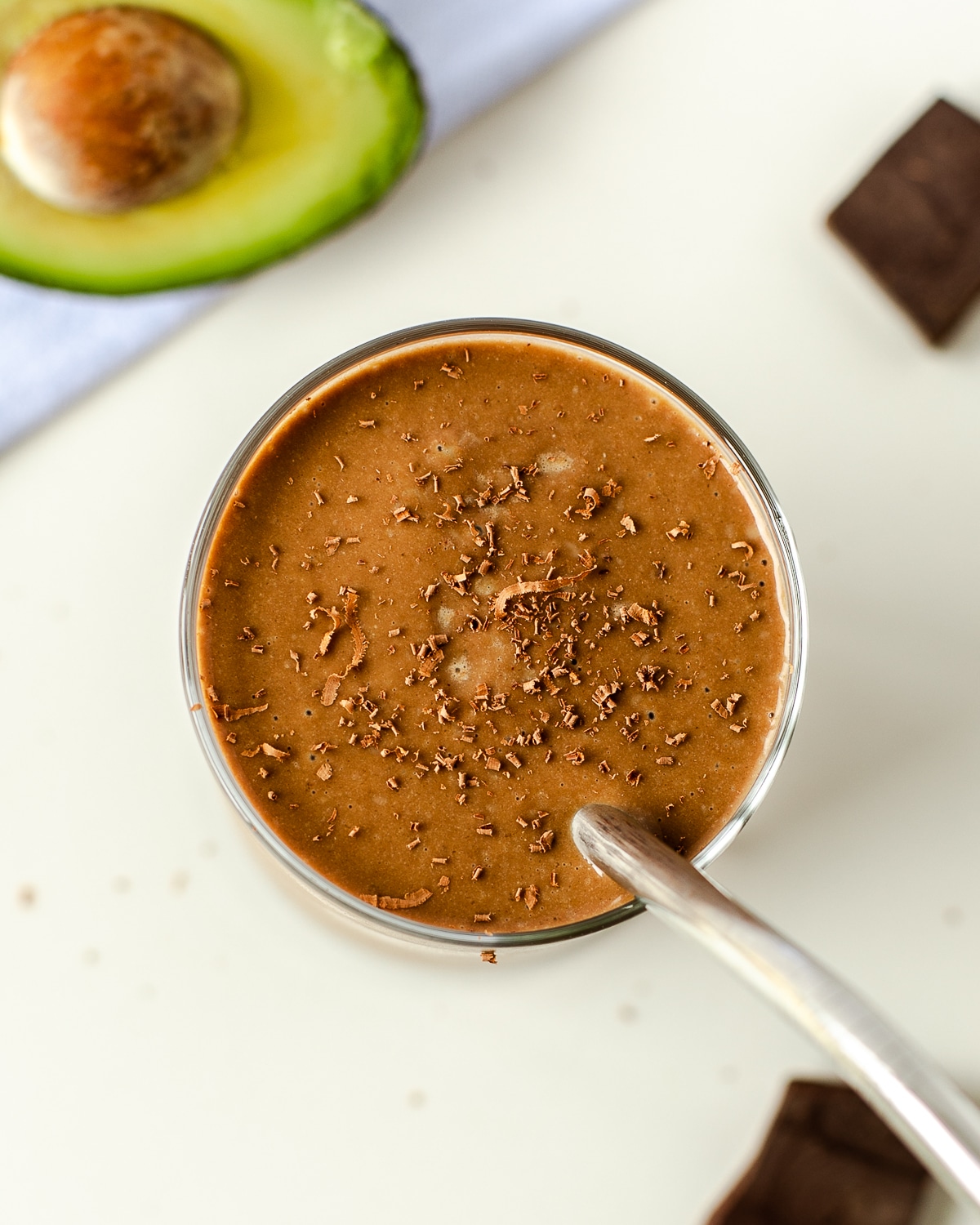 healthy chocolate smoothie