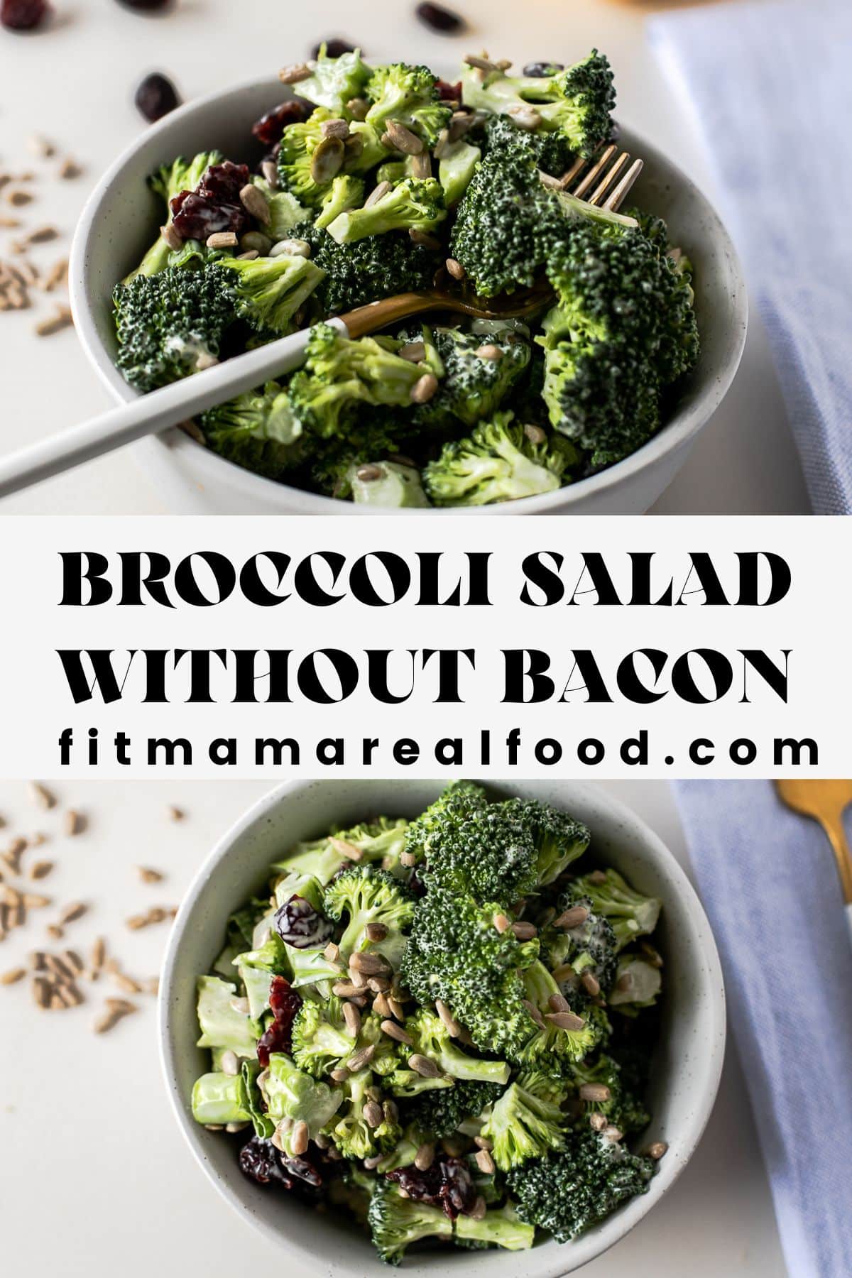 broccoli salad recipe without bacon